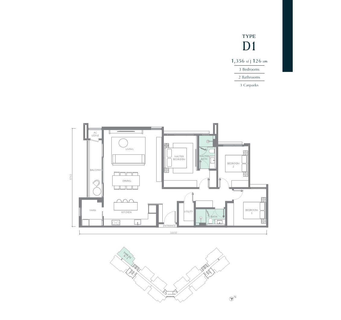 Type D1 Layout